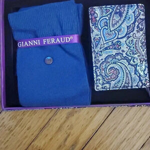 GIANNI FERAUD SOCK & CARDHOLDER